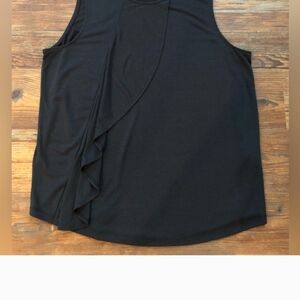 Banana Republic Charcoal Gray Sleeveless Top